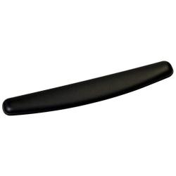 3M Gel Wrist Rest for Keyboards, Soothing Gel Comfort with Durable, Easy to Clean Leatherette Cover, Antimicrobial Product Protection, 18'', Black (WR309LE)