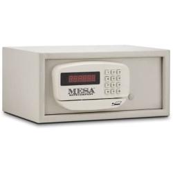 Mesa Safe Company Model MH101 Residential and Hotel Electronic Burglary Safe, Cream