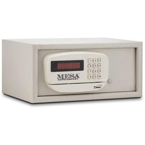 Mesa Safe Company Model MH101 Residential and Hotel Electronic Burglary Safe, Cream