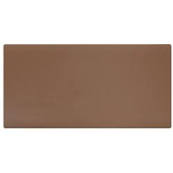KINGFOM Desk Mat Pad Blotter Protector 23.6'' x 11.8'', PU Leather Desk Mat Laptop Keyboard Mouse Pad with Comfortable Writing Surface Waterproof (Brown)