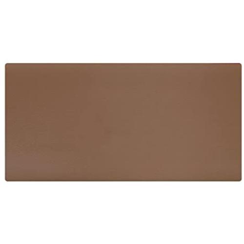 KINGFOM Desk Mat Pad Blotter Protector 23.6'' x 11.8'', PU Leather Desk Mat Laptop Keyboard Mouse Pad with Comfortable Writing Surface Waterproof (Brown)