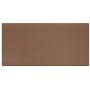 KINGFOM Desk Mat Pad Blotter Protector 23.6'' x 11.8'', PU Leather Desk Mat Laptop Keyboard Mouse Pad with Comfortable Writing Surface Waterproof (Brown)