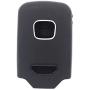 WFMJ 2Pcs Black Silicone 4 Buttons Remote Smart Key Chain Cover for 2016 2017 2018 Honda Accord EX EX-L ACJ932HK1310A