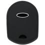 SEGADEN Silicone Cover Protector Case Holder Skin Jacket Compatible with FORD 3 Button Remote Key Fob CV2705 Black