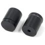 Antrader Glass Standoff 1'' x 1-1/5'', Nail Wall Mount Standoff Holder Screw, Stainless Steel Advertise Fixing Pin Sign Mounting Hardware, 12-Pack, Matte Black