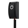 Qiilu DC 12V 200A Car DIY Switch Paste Type Sticky Button Switch ON/Off