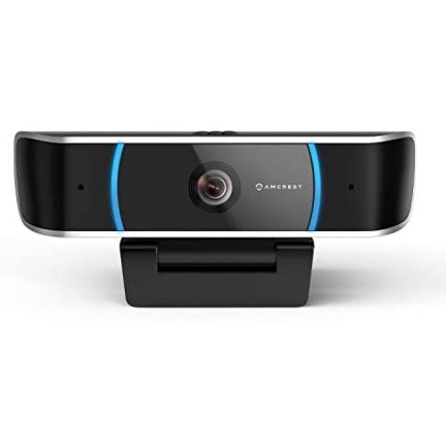 Amcrest 5-Megapixel Webcam with Microphone, Web Cam USB Camera, Computer HD Streaming Webcam for PC Desktop & Laptop w/Mic, Wide Angle Lens & Large Sensor for Superior Low Light (AWC5100)