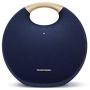 Harman Kardon Onyx Studio 6 - IPX7 Waterproof Wireless Bluetooth Speaker System w/Rechargeable Battery, Built-in Microphone (Blue)