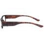 SKYWAY Blue Light Blocking Readers with LED Lighted Reading Glasses, Unisex Clear Vision Compact Full Frame Eyewear Glasses for Nighttime Reading (+350)