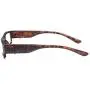 SKYWAY Blue Light Blocking Readers with LED Lighted Reading Glasses, Unisex Clear Vision Compact Full Frame Eyewear Glasses for Nighttime Reading (+350)