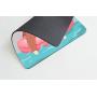 Smooffly Sloth Decor Mouse pad Cute Cartoon Sloth in Inflatable Tube with Coctail Design Customized Rectangle Non-Slip Rubber Mousepad Gaming Mouse Pads