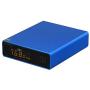 Topping E30 Mini Stereo DAC HiFi AK4493 Coaxial Optical Fiber USB Input Converter 32Bit/768kHz DSD512 Decoder for Home Theater Game Music (Blue)