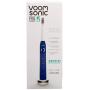 Voom Sonic Pro 5 Series Rechargeable Electronic Toothbrush | Dentist Recommended | Advanced Oral Care | 2 Minute Timer with Quadrant Pacing | 5 Adjustable Speeds | Soft Dupont Nylon Bristles