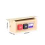 AC 380/220V Sewing Machine Power Switch Box 10A ON/Off Push Button Switch for Industrial Sewing Machine Motor