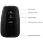 EASYGUARD EC002-T3-NS Smart Key PKE car Alarm System with keyless Entry Remote Engine Start Push Start Button Touch Password keypad Shock Alarm Warning DC12V