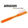 Dukal Toothbrushes. Pack of 144 Orange Toothbrushes with Short Handle. Soft polypropylene bristles. Rounded polish tips. 30 Tuft. Effective and Safe for Sensitive Enamel. Individually packaged.