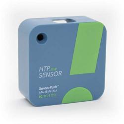 SensorPush HTP.xw Wireless Thermometer/Hygrometer/Barometer Extreme Accuracy Water-Resistant for iPhone/Android - Made in USA Indoor/Outdoor Humidity/Temperature/Pressure/Dewpoint/VPD Sensor w/ Alerts