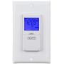 BN-LINK 7 Day Programmable In-Wall Timer Switch for Lights, fans and Motors, Single Pole and 3 Way (Compatible with SPDT) Both Use, Neutral Wire Required, White (Blue Backlight)