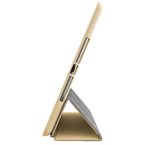 KHOMO iPad Mini 1 2 3 Case - Dual Series - Ultra Slim Gold Cover with Auto Sleep Wake Feature for Apple iPad Mini 1st, 2nd and 3rd Generation