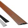 Electriduct D-2 Low Profile Rubber Duct Cord Cover Floor Cable Protector - 5 Feet - Brown (Raw Rubber Material)
