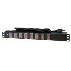 Ares Vision 8 Separately Switched outlets with Overload Protection 15Amp (8 Outlets)