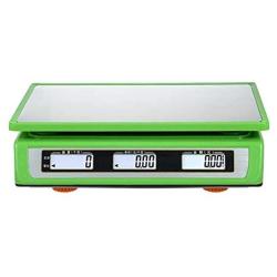 Digital Food Scale Weight,Counting Digital Industrial Waterproof Scales Durable Stainless Steel Digital Postal Scale with LCD Display for Aquatic Products Retail Outlet 40kg 98