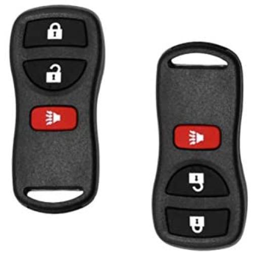 VOFONO Keyless Entry Remote Car Key Fob Car Fits for Nissan Frontier / Armada / Murano / Pathfinder / Titan / Versa / Xterra / Quest , Infiniti QX4 / FX35 / FX45 FCC ID: KBRASTU15, CWTWB1U733 (2 Pack)