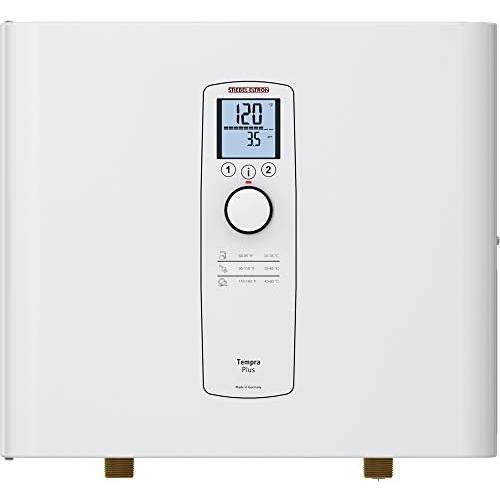 Stiebel Eltron Tankless Water Heater – Tempra 20 Plus – Electric, On Demand Hot Water, Eco, White