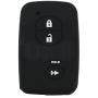 SEGADEN Silicone Cover Protector Case Holder Skin Jacket Compatible with TOYOTA 3 Button Smart Remote Key Fob CV2404 Black