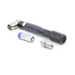 Coaxial (Coax) Pocket Continuity Tester (Tracer) with Voltage Toner (Sound) and Barrel Connector Bundle, For testing, labeling, and identifying coaxial lines - POCKET TONER