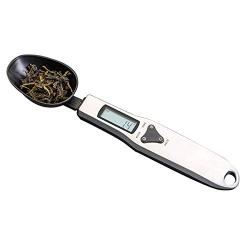 Astarexin Electronic Digital Spoon Scale 300g/0.1g Kitchen Portable Household Precision Grams Weighing Mini LCD Measure Digital Food Scale for Baking Cooking