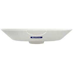 QualGear QG-PRO-PM-CA-W Pro-AV Single Joist Ceiling Adapter for 1.5'' Npt Threaded Pipe Projector Accessory