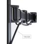 Gladiator Joe Heavy Duty Single/one Desktop Monitor Mount/arm VESA Compatible | Fully Adjustable articulating arm | Supports Heavy Monitors | 13 to 27 inch | 17.6 lb