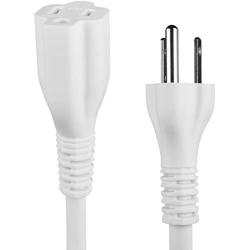 Amazon Basics Extension Cord - 6-Foot, White