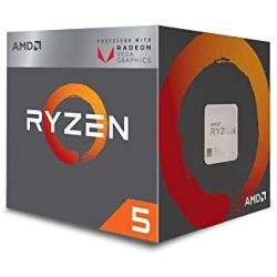 AMD Ryzen 5 3400G 4-core, 8-Thread Unlocked Desktop Processor with Radeon RX Graphics