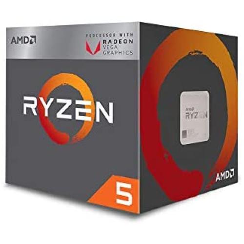 AMD Ryzen 5 3400G 4-core, 8-Thread Unlocked Desktop Processor with Radeon RX Graphics