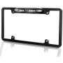 License Plate Frame Backup Camera Night Vision Car Rear View Camera 170° Viewing Angle Waterproof High Sensitive Universal 7 Bright LED Reversing Car Camera Upgrade Version