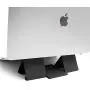 SenseAGE Double Pyramid Foldable Laptop Stand, Lightweight Laptop Stand, Anti-Slide and Portable Notebook Stand, Compatible with MacBook/MacBook Air/MacBook Pro, Tablets and Laptops up to 15”, Black SenseAGE Double Pyramid Foldable Laptop Stand, Lightweight Laptop Stand, Anti-Slide and Portable Notebook Stand, Compatible with MacBook/MacBook Air/MacBook Pro, Tablets and Laptops up to 15”, Black
