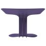 ECR4Kids - ELR-15810-EP The Surf Portable Lap Desk, Flexible Seating for Homeschool and Classrooms, One-Piece Writing Table for Kids, Teens and Adults, GREENGUARD [Gold] Certified, Eggplant