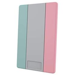 Speck Products GrabTab Cell Phone Holder and Stand, Works with Most Cell Phones - Aquifer Blue/Dolphin Grey/Sorbet Pink