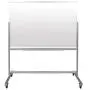 Luxor 60''W x 40''H Double-Sided Mobile Magnetic Glass Marker Board