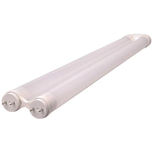 ELB Electronics LEDT8-17-850-B-FHF U1 10-Pack LEDT8-17-850-B-FHF U1, Plug and Play LED 1 5/8'' U-Bend lamp, 17.5W, 5000K (Daylight), T8 and T12 Ballast Compatible, ETL Listed, White (Pack of 10)