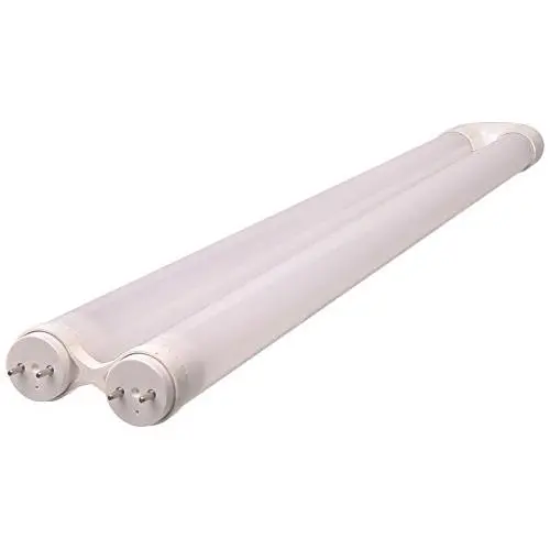 ELB Electronics LEDT8-17-850-B-FHF U1 10-Pack LEDT8-17-850-B-FHF U1, Plug and Play LED 1 5/8'' U-Bend lamp, 17.5W, 5000K (Daylight), T8 and T12 Ballast Compatible, ETL Listed, White (Pack of 10) ELB Electronics LEDT8-17-850-B-FHF U1 10-Pack LEDT8-17-850-B-FHF U1, Plug and Play LED 1 5/8'' U-Bend lamp, 17.5W, 5000K (Daylight), T8 and T12 Ballast Compatible, ETL Listed, White (Pack of 10)