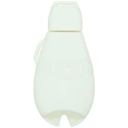 SEGADEN Silicone Cover Protector Case Holder Skin Jacket Compatible with DODGE JEEP CHRYSLER 4 Button Smart Remote Key Fob CV4752 White
