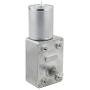 BNYZWOT DC 12V 130RPM Turbo Worm Geared Motor High Torque Turbine Worm Gear Box Reduction Motor 6mm Shaft