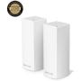 Linksys WHW0302 Velop Mesh Router (Tri-Band Home Mesh Wi-Fi System for Whole-Home Wi-Fi Mesh Network) 2-Pack, White