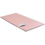 Leather Desk Pad - (35.5 X 15.7 Inch) Desk Accessories Desk Protector Extended Mouse Pad for Office/Home Accessories Writing Pad for Top of Desks (Pink)