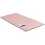 Leather Desk Pad - (35.5 X 15.7 Inch) Desk Accessories Desk Protector Extended Mouse Pad for Office/Home Accessories Writing Pad for Top of Desks (Pink)