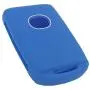 LemSa 2pcs Rubber Key Case Fob Cover Glove Skin Jacket Keyless Entry Protector Bag Compatible with Mazda 3 CX-30 CX-5 Mazda 6 2019 2020 WAZSKE11D01, Black+Blue