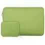 MOSISO Laptop Sleeve Only Compatible with MacBook 12 inch A1534 with Retina Display 2017/2016/2015 Release, Water Repellent Neoprene Bag with Small Case, Greenery